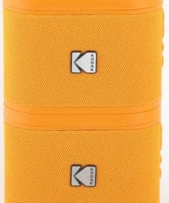 Kodak SoundBrix Wireless Stack Speaker (Overload Orange), 2PCS