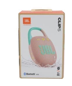 JBL Clip 5 Tragbare Bluetooth-Lautsprecher-Box, Pink