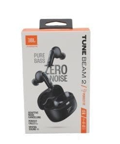 JBL Tune Beam 2, Kabellose Bluetooth-In-Ear-Kopfhörer, schwarz