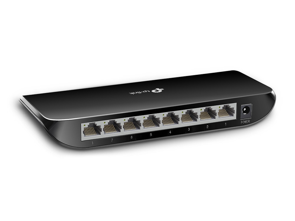 TP-Link TL-SG1008D 8-Port Gigabit Desktop Switch TP-Link TL-SG1008D 8-Port Gigabit Desktop Switch – Bild 3