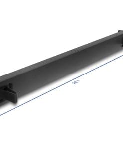 Delock 19? 1 HE Blindpanel ABS Kunststoff mit Einrastfunktion (Snap-In) schwarz