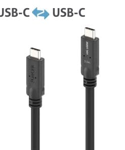PureLink MicroX4 USB-C auf USB-C Kabel USB 3.2 Gen1x2 10Gbps, 100W, 5,00 m