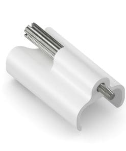 PureLink MicroX4 USB-C True Locking System Clip - PureInstall - weiß, 10er-Set