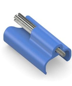 PureLink MicroX4 USB-C True Locking System Clip - PureInstall - blau, 10er-Set