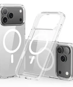Nevox StyleShell SHOCKFlex - iPhone 17 Pro Max kompatibel zu MagSafe transparent