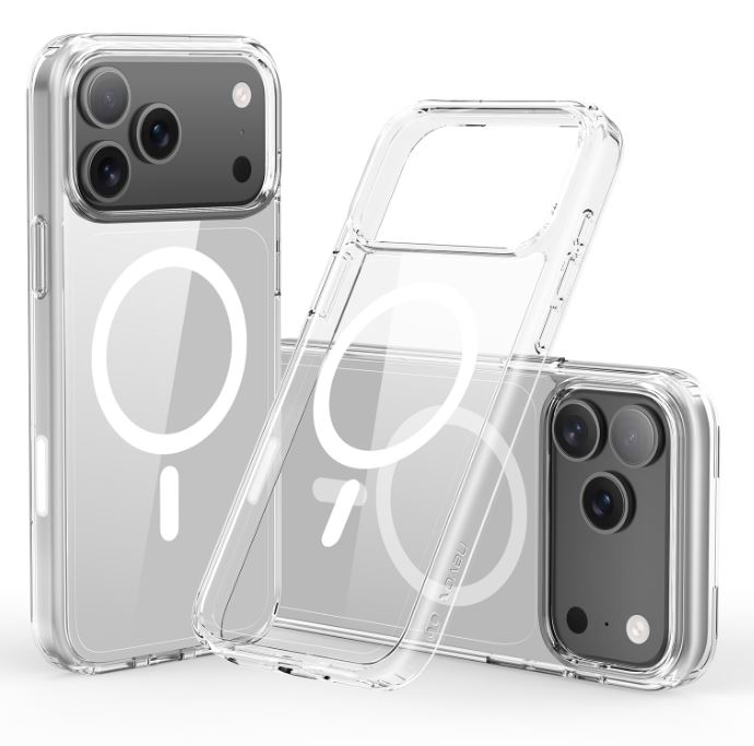 Nevox StyleShell SHOCKFlex - iPhone 17 Pro Max kompatibel zu MagSafe transparent Nevox StyleShell SHOCKFlex - iPhone 17 Pro Max kompatibel zu MagSafe transparent