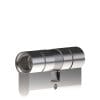 2N Fortis Cylinder Euro-Zylinder, 30/30 Ein Standard-Europrofilzylinder in verschiedenen Abmessungen, der für die Verwendung mit einem elektronischen Knaufmodul 2N Fortis
