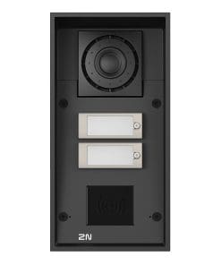 2N IP Force - 2 Tasten, vorbereitet für Kartenleser inkl. 10W Lautsprecher