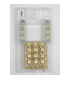 2N IP Vario Kunststoff-Frontabdeckung mit 6 Tasten, Tastatur