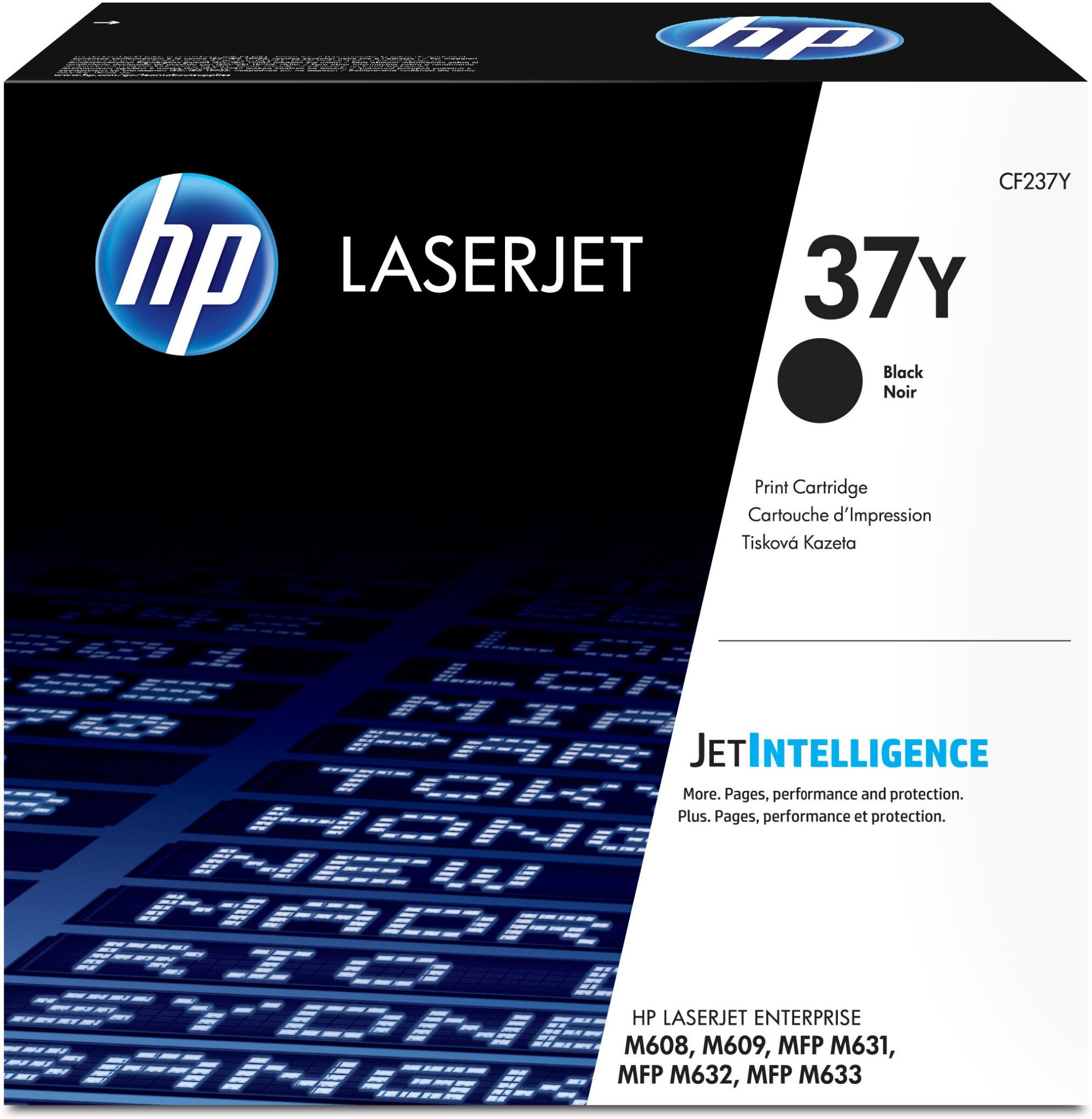 HP 37Y Schwarz Original LaserJet Tonerkartusche HP 37Y Schwarz Original LaserJet Tonerkartusche
