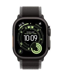 Apple Watch Ultra 3 Titanium Cellular 49mm Schw. (Trail Loop schw./grau) S/M