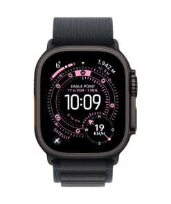 Apple Watch Ultra 3 Titanium Cellular 49mm Schwarz (Alpine Loop schwarz) Large