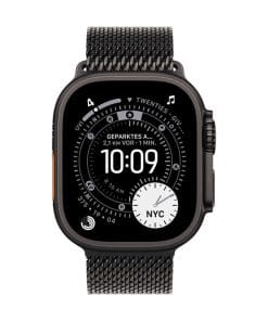Apple Watch Ultra 3 Titanium Cellular 49mm Schw. (Milanaise Titan schw.) Medium