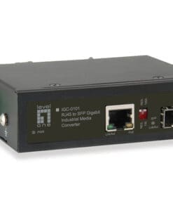 LevelOne IGC-0101 Industrieller Mediakonv. RJ45 zu SFP, 1x PoE
