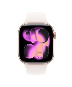 Apple Watch S11 Aluminium Cellular 42mm Rosegold (Sportband blassrosa) S/M