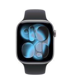 Apple Watch S11 Aluminium Cellular 46mm Space Grau (Sportband schwarz) M/L