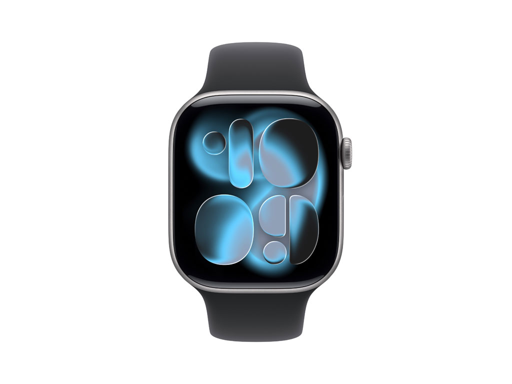 Apple Watch S11 Aluminium Cellular 46mm Space Grau (Sportband schwarz) M/L Apple Watch S11 Aluminium Cellular 46mm Space Grau (Sportband schwarz) M/L