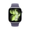 Apple Watch S11 Aluminium Cellular 46mm Silber (Sportband nebelviolett) S/M