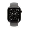Apple Watch S11 Titan Natur Cellular 42mm (Sportband steingrau) S/M