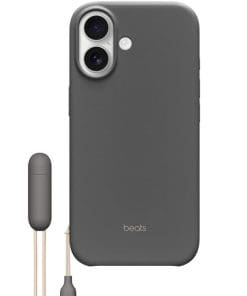 Apple Beats Kickstand Case iPhone 17 mit MagSafe und Kamerast. (granitgrau)