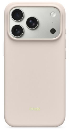 Apple Beats Case iPhone 17 Pro mit MagSafe und Kamerast. (kalkstein) Apple Beats Case iPhone 17 Pro mit MagSafe und Kamerast. (kalkstein)