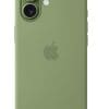 Apple Silikon Case iPhone 17 mit MagSafe (hellmoosgrün)