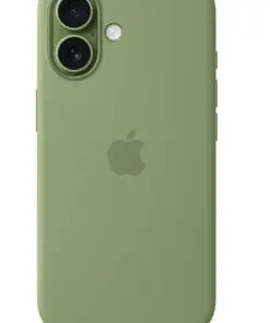 Apple Silikon Case iPhone 17 mit MagSafe (hellmoosgrün)