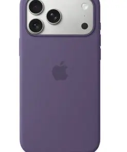 Apple iPhone 17 Pro Max Silikon Case mit MagSafe (nebelviolett)