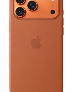 Apple iPhone 17 Pro Max Silikon Case mit MagSafe (terracotta)
