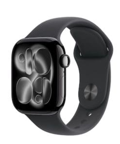 o2-Aktion Apple Watch S11 LTE 42mm Alu Diamantschwarz, Sport schwarz S/M