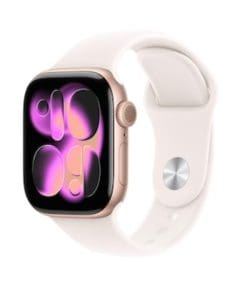 o2-Aktion Apple Watch S11 LTE 42mm Alu rosegold, Sport blassrosa S/M