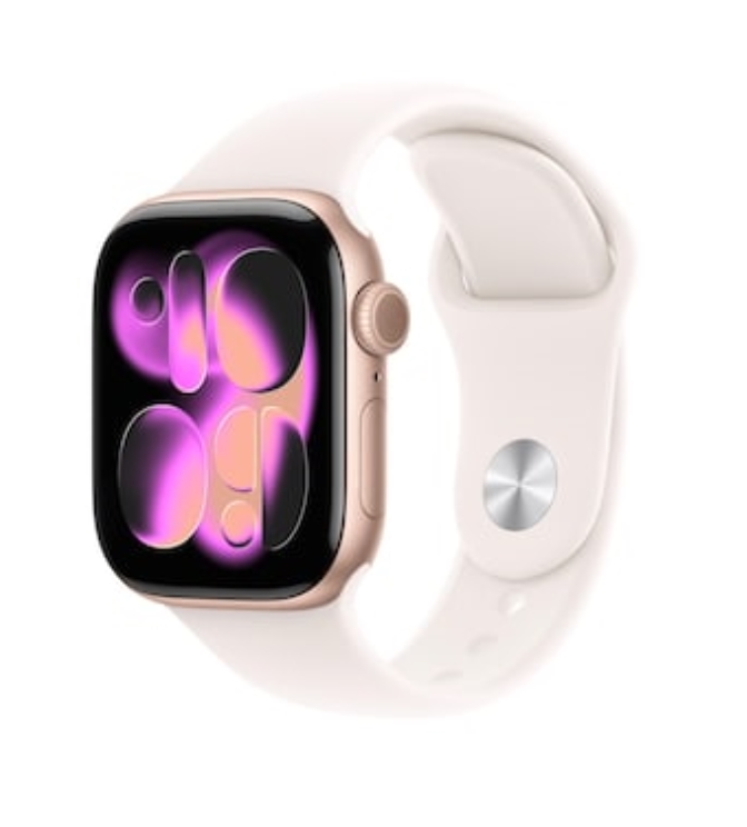 o2-Aktion Apple Watch S11 LTE 42mm Alu rosegold, Sport blassrosa S/M o2-Aktion Apple Watch S11 LTE 42mm Alu rosegold, Sport blassrosa S/M