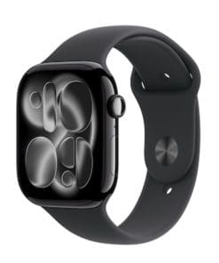 o2-Aktion Apple Watch S11 LTE 46mm Alu diamantschwarz, Sport schwarz M/L