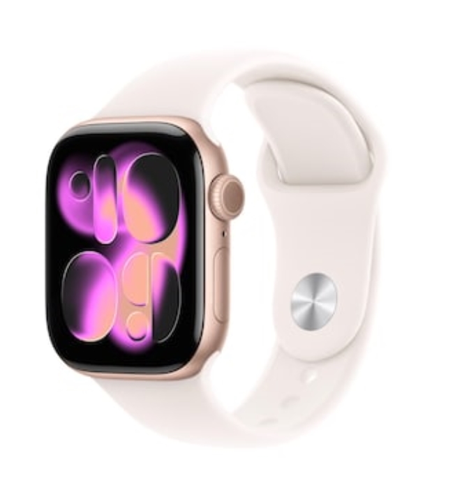 o2-Aktion Apple Watch S11 LTE 46mm Alu rosegold, Sport blassrosa S/M o2-Aktion Apple Watch S11 LTE 46mm Alu rosegold, Sport blassrosa S/M