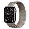 o2-Aktion Apple Watch S11 LTE 46mm Titan natur, Milanaise natur loop