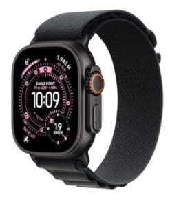 o2-Aktion Apple Watch Ultra 3 49mm Titanium schwarz, alpine loop schwarz - M