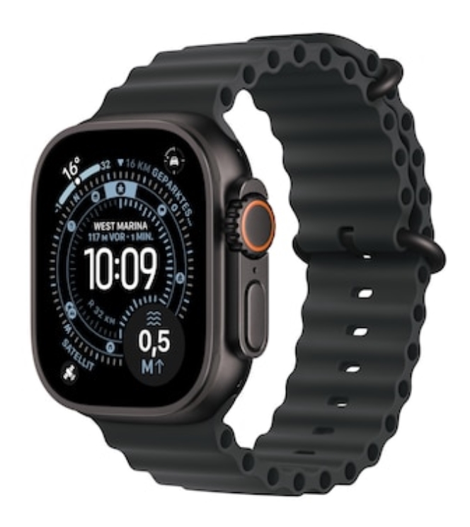 o2-Aktion Apple Watch Ultra 3 49mmTitanium schwarz, Ocean schwarz o2-Aktion Apple Watch Ultra 3 49mmTitanium schwarz, Ocean schwarz