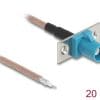 Delock Antennenkabel FAKRA Z Buchse zu offenen Kabelenden RG-316 20 cm