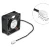 Delock Axiallüfter 5 V DC, 60 x 60 x 25 mm schwarz