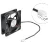 Delock Axiallüfter 5 V DC, 80 x 80 x 25 mm schwarz