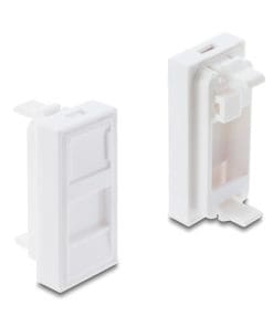 Delock Easy 45 H-Modulblende für Keystone Modul 1 Port