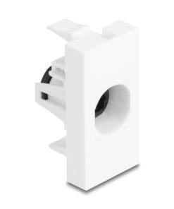 Delock Easy 45 Modul TOSLINK Buchse zu Buchse weiß