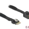 Delock Kabel Mini SAS HD SFF-8643 zu Slim SAS SFF-8654 4i 60 cm