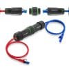 Delock Kabelverbinder RJ45 Buchse zu RJ45 Buchse Cat.6 mit M16 Gewinde