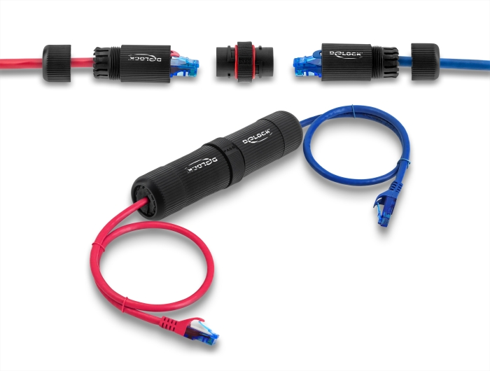 Delock Kabelverbinder RJ45 Buchse zu RJ45 Buchse Cat.6 Delock Kabelverbinder RJ45 Buchse zu RJ45 Buchse Cat.6