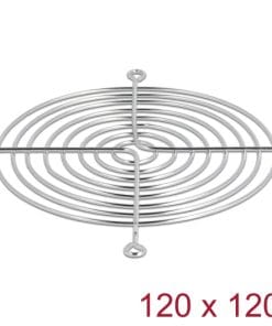 Delock Lüftergitter 120 x 120 mm silber
