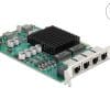 Delock PCI Express x4 Netzwerkkarte Gigabit LAN 4 x RJ45 mit PoE+ i350