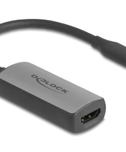 Delock USB Type-C Adapter zu HDMI (DP Alt Mode) 8K 60 Hz mit HDR und HDCP
