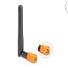 Delock WiFi 6 Antenne FAKRA M Buchse 2,5 - 3,0 dBi schwarz