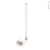 Delock WiFi 7 Antenne N Stecker 4,5 - 6,6 dBi 32 cm starr outdoor weiß omnidirektional